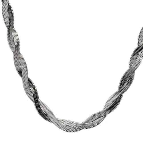 Powerful Double Flat Snake Chain