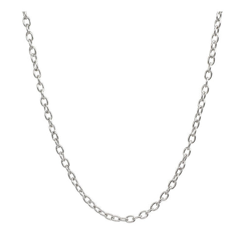 Adjustable Rolo Chain and Snake Chain with Pendant