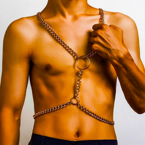 Powerful Body Chain with Hoops