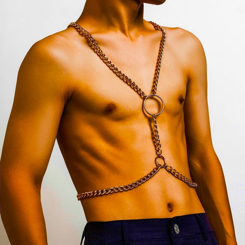 Powerful Body Chain with Hoops