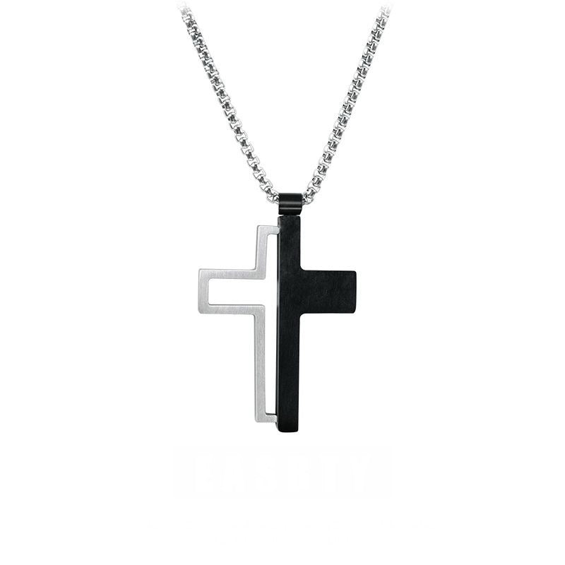 Montana Silversmith Accessories - Antiqued Two Tone Radiating Cross Necklace  - Billy's Western Wear