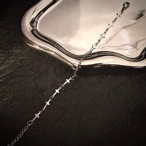 Cross Chain Bracelet